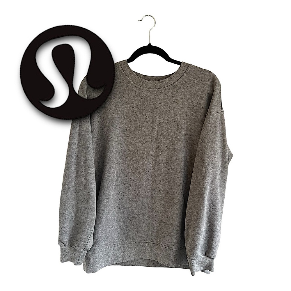 lululemon athletica Gray Sweatshirt
